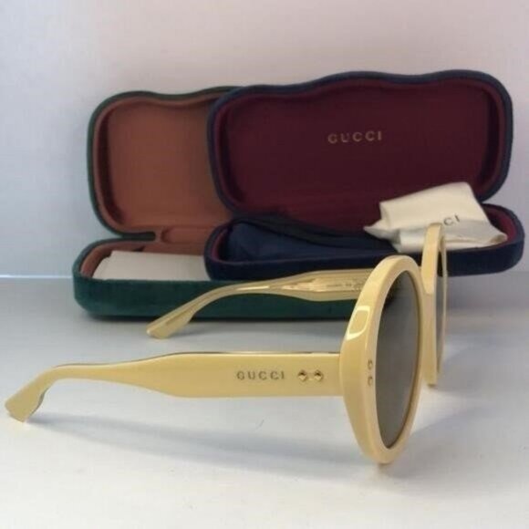 💯 Oginal New GUCCIGG1081S Round-Frame Acetate Sunglasses - Picture 12 of 12